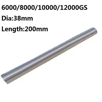 1 ADET D38*200MM 6000GS-12000 Gauss güçlü neodimyum mıknatıs bar demir malzeme kaldırma 38*200 38x200 38mm x 200mm