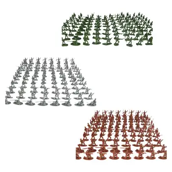 100 Adet Figürler model seti Şövalye Asker Narin Oyunları Dekorasyon