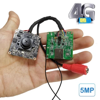 4G Hi Dden 5MP 1080p Sım Kart Ip Kapalı Mini Sokak Güvenlik Sistemi güvenlik kamerası P2P 3g Cep Telefonu Uzaktan Taşıma Düşük 0.001 Camhi