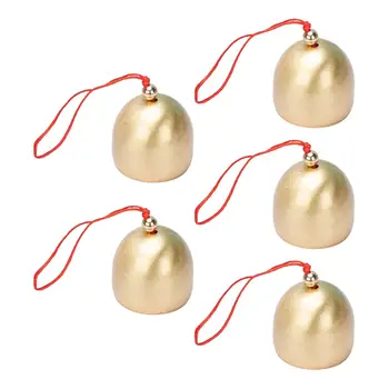 5x Noel Çan Homedecoration Bells Taşıması kolay Dayanıklı Lüks Yerden Tasarruf Rüzgar Çanları Parti Ev Hediye Dekor
