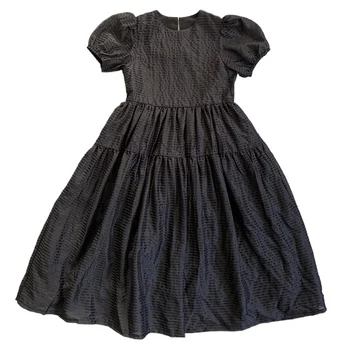 6 İla 16 Yıl, Yeni 2022 Kızlar yaz elbisesi Şifon Çocuk Elbise Pamuk Astar ile Çocuk Giysileri Genç Maxi Elbise için Parti,#6084