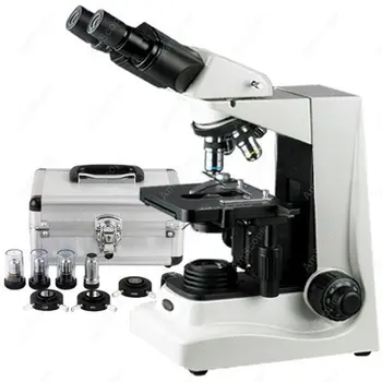 AmScope Malzemeleri Faz Kontrast Binoküler Bileşik Mikroskop 40X-1600X