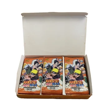 Anime Naruto Kartları Koleksiyonu Oynayan çocuklar oyunları 150-180 adet Rakamlar Sasuke Ninja Kakashi Toplama Kartları Ticaret Kartı