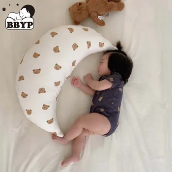 Ay Şekli Bebek Yastık Yastık Gebelik Hemşirelik Yastık Yenidoğan Bebekler Aksesuarları Yatak Yeni Doğan bebek odası dekorasyon Çocuk
