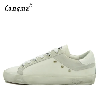 CANGMA Lüks Marka Tasarımcısı kanvas sneaker Kadın Ayakkabı Bayan Ayakkabı kadın Orijinal Beyaz Sneaker Kadın Vulkanize Ayakkabı