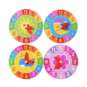 Duyusal Kurulu Aksesuarları Saat Oyuncak Erken Öğrenme eğitici oyuncak Çocuk Kız Çocuklar için Doğum Günü Hediyeleri
