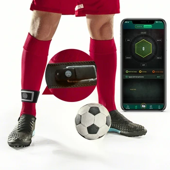 Futbol Etkinlik Tracker Futbol Eğitim Ekipmanları ile App, IP66 Su Geçirmez, Akıllıca Tanımlamak 15 Futbol Hareketleri ve Yeniden