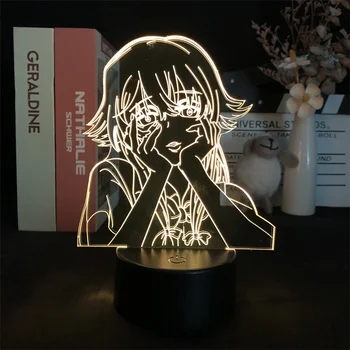 Gelecek Günlüğü Led Gece Lambası Çocuklar için Güzel Anime Mevcut yatak odası dekoru Gece Lambası doğum günü hediyesi odası Masa Lambası Mirai Nikki