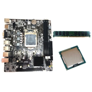 H61 Anakart LGA 1155 Kiti Seti Çekirdek i3 2100 CPU İşlemci DDR3 4GB 1333MHZ Bellek masaüstü pc bilgisayar
