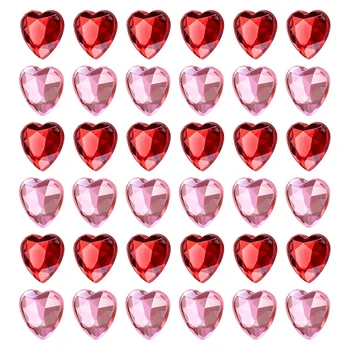 Kalp Sevgililer Vazo Dolgu Masa Confettidayred Kalpler Dağılım Düğün Jewelrybeads Dekoratif Sahne Parti Dekor Rhinestones