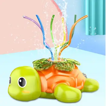 Karikatür Kaplumbağa Yaz Açık Oyuncaklar Bahçe Banyo Soğuk Su Sprey Yağmurlama bahçe oyuncakları Çocuklar İçin Açık Hava Oyunları Oyuncak
