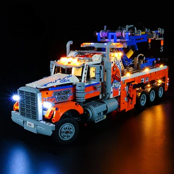 Led ışık Kiti Ağır Çekici kamyon 42128 Maceraları Araba Yapı Taşları Set Lamba Aydınlatma DIY Oyuncaklar Hiçbir Model