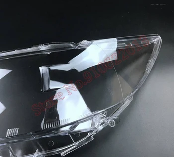 Lexus ES serisi için ES250 ES300h ES350 2013 2014 Araba Far Kapağı Cam Kabuk Lamba Far Şeffaf Kapak Lens Abajur