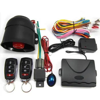 M802-8101 Araç Güvenlik Sistemi Alarm İmmobilizer Merkezi Kilitleme Şok Sensörü