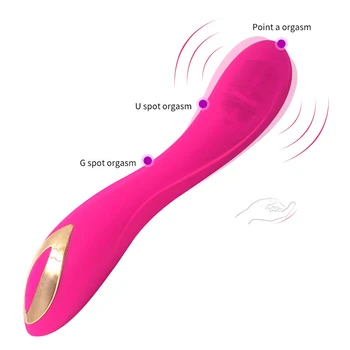 Manyetik Şarj Çift Büyük AV Masaj Vibratör G Noktası Vajinal Masaj Orgazm Vibratör Kadın Mastürbasyon Seks Oyuncakları Kadın için O2