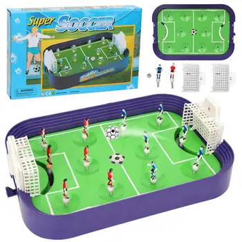 Mini Masa Üstü Futbol Oyunu Seti Eğlenceli Masaüstü Futbol Aile Oyunu Çocuk Oyuncakları Hediyeler Ebeveyn-çocuk İnteraktif Oyun Parti Oyunları