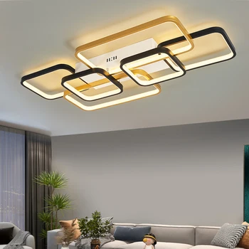 Minimalist Tavan lambası Led ışıkları odası Oturma Odası Yatak Odası Led tavan ışık AC110V 220V kısılabilir led tavan ışıkları fikstür