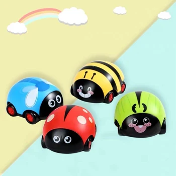 Oyuncak arabalar Araç Geri Çekin Böcek Uğur Böceği Çocuklar Atalet Araba Damla Bebek Oyuncak çocuk oyuncakları Çocuklar oyuncak arabalar çocuklar için