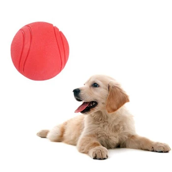 Pet Köpek Oyuncak Oyun Topu Ultra Lastik Top Köpekler Direnci Bite Büyük Köpek Çiğnemek Komik Fransız Bulldog Pug Yavru Pet Eğitim Ürünleri