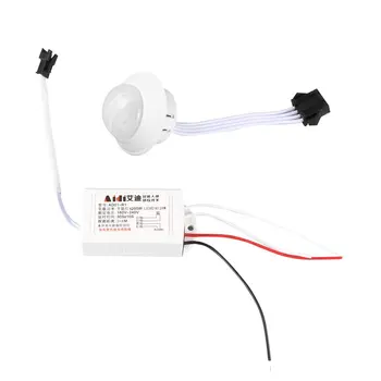 PIR Hareket Sensörü Anahtarı on / OFF IR Kızılötesi İnsan Vücudu İndüksiyon sensörlü ışık Kontrol Dedektörü Modülü 50HZ Mini Dolap 220V Ccc