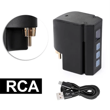 Profesyonel Mini kablosuz dövme güç kaynağı 2400mAh RCA/DC kablosu pil dövme malzemeleri için