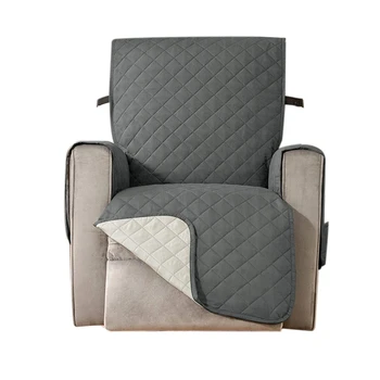 Recliner sandalye kılıfı Geri Dönüşümlü Recliner Kapak Slipcover Genişliği Mobilya Koruyucu elastik kayışlar