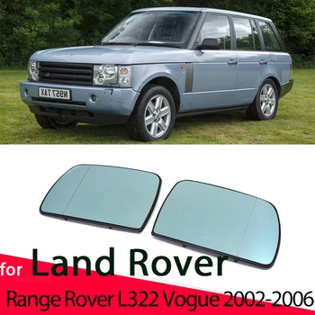 Sol sağ kanat ayna cam ısıtmalı sürücü yolcu yan Land Rover Range Rover için L322 Vogue 2002-2006 aksesuarları