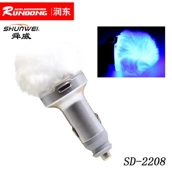 Sunway araba oksijen bar peluş renkli ışık oksijen bar atmosfer ışığı duman SD 2208