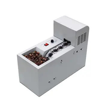 Sıcak satış profesyonel Kestane Açma kabuk Makinesi / tam otomatik Tek zincir kestane kesme açma makinesi