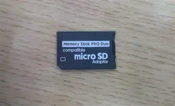 Toptan PSP 3000 için PSP 2000 için Hafıza Kartı Dönüştürücü TF MS dönüştürücü Desteği max 32GB TF kart Memory Stick