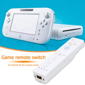 Wii Konsolu için uzaktan Kumanda Kablosuz Gamepad Nintendo Wii / Wii U Oyunları olmadan Kontrol Hareket Artı video oyunu Kontrol