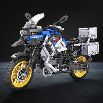 Yaratıcı Montaj Motosiklet Parçacıklar, eğitim Bilim Deney İnşaat Oyuncak Çocuklar ve Autobike Severler için 69HE