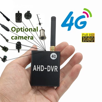 Yeni 4G Kablosuz DVR İzleme Mini HD Kamera Uzaktan Ağ İzleme Sistemi Ses 1080P AHD Geniş açı Kamera Gece Görüş