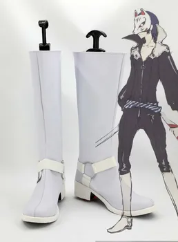 Yeni PERSONA 5 Yusuke Kitagawa Cosplay Çizmeler Anime Ayakkabı Custom Made