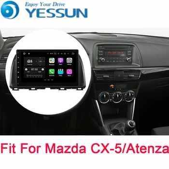 YESSUN Mazda CX-5 / Atenza 2016~2017 Android Araba Navigasyon GPS HD Dokunmatik Ekran Ses Video Stereo Multimedya Oynatıcı Yok CD DVD