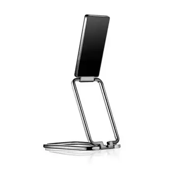 Çift Sihirli Manyetik araç telefonu tutucu Standı Metal telefon standı İçin iPhone İçin Mobil Tutucu Masası Katlanabilir Telefon Evrensel