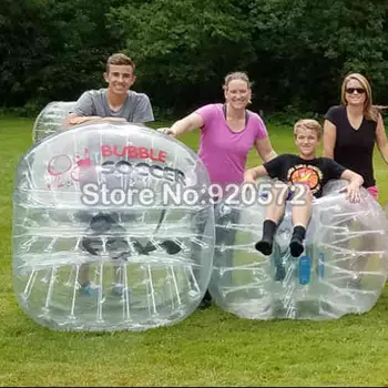 Ücretsiz kargo 0.8 mm PVC Hamster Topu Yetişkinler İçin Komik Şişme Tampon Topu gövde koruyucu Topu İnsan Şişme Top